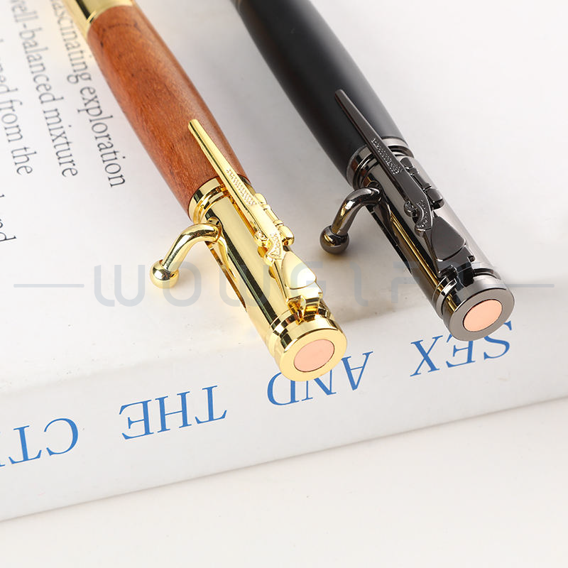 客製步槍造型金屬原子筆．軍事風創意簽字筆