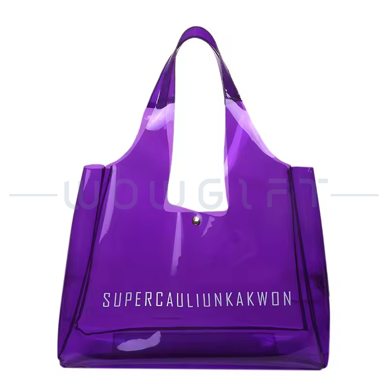 客製透明PVC手提袋．防水購物袋訂製．品牌活動與門市包裝