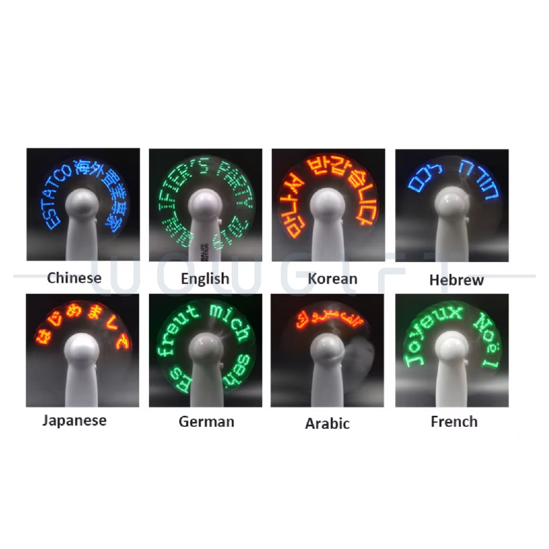 客製LED應援風扇．發光字樣手持風扇．演唱會活動宣傳贈品