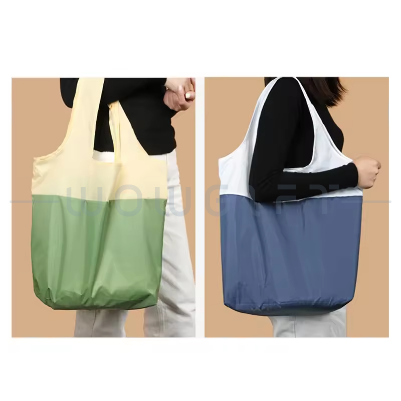 客製折疊環保購物袋．可收納購物袋訂製．企業活動實用贈品