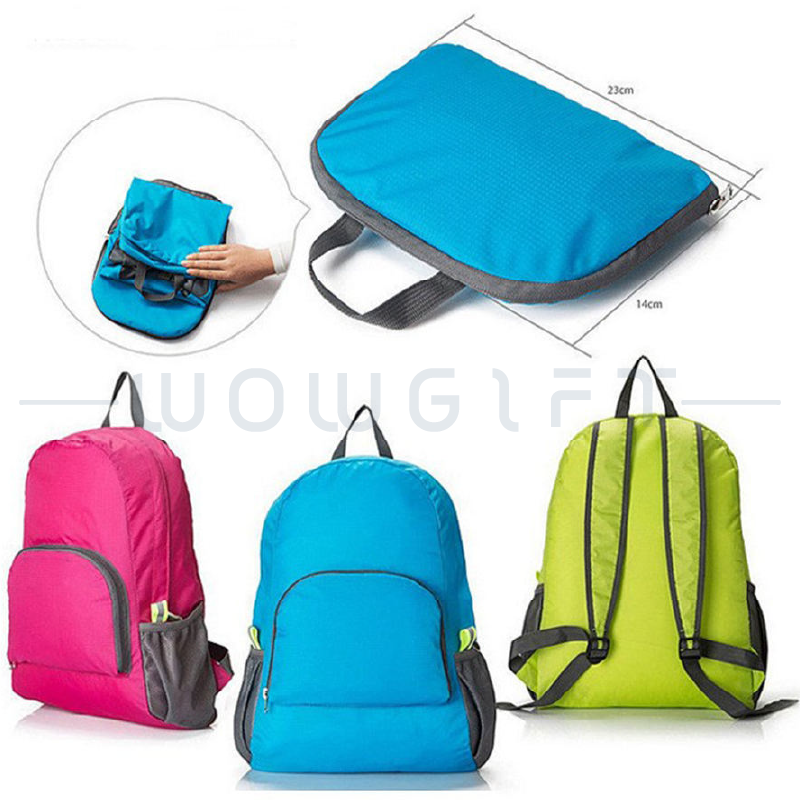 客製折疊背包．輕量收納後背包．路跑活動與品牌宣傳贈品