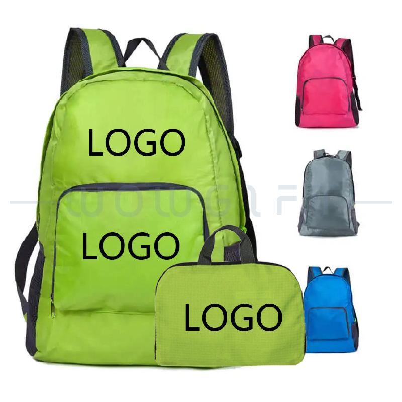 客製折疊背包．輕量收納後背包．路跑活動與品牌宣傳贈品