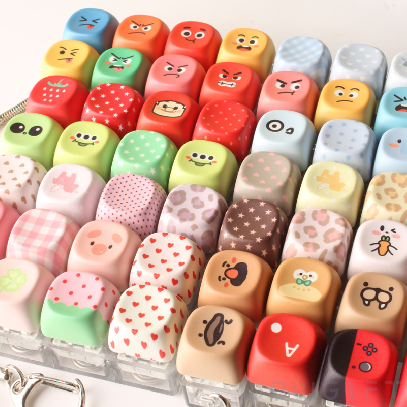 客製發光鍵帽鑰匙圈．Keycap 吊飾