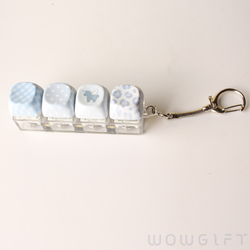客製發光鍵帽鑰匙圈．Keycap 吊飾