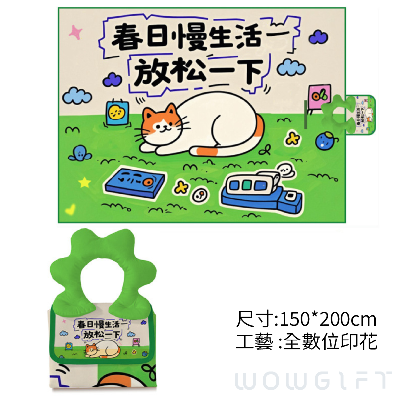 客製露營野餐墊．防水防潮地墊