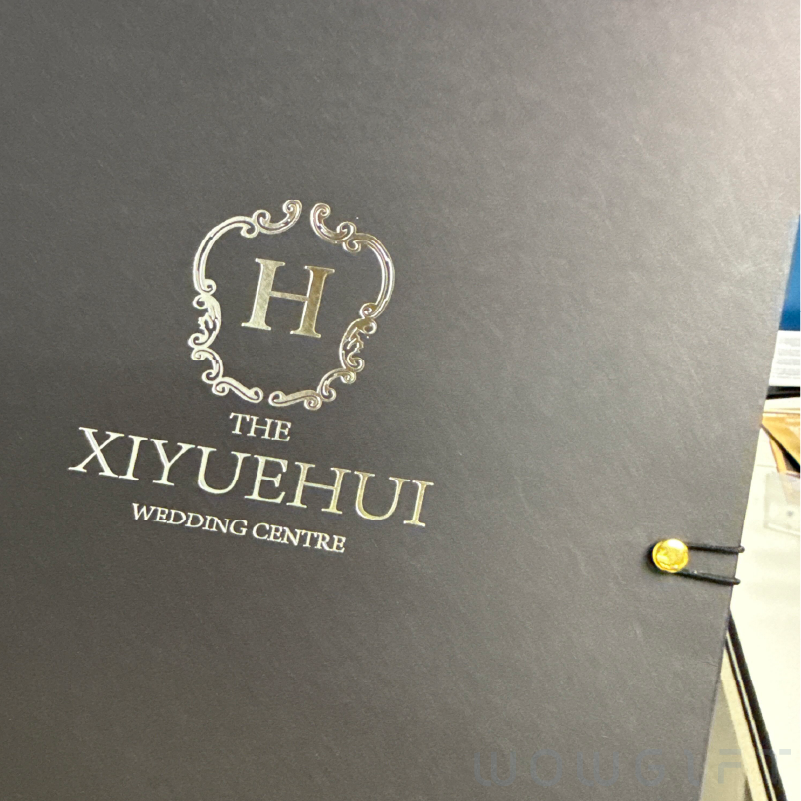 客製精品A4文件夾．燙金燙銀公文夾