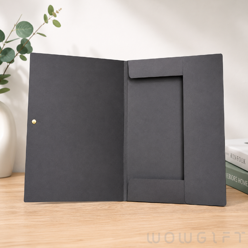 客製精品A4文件夾．燙金燙銀公文夾