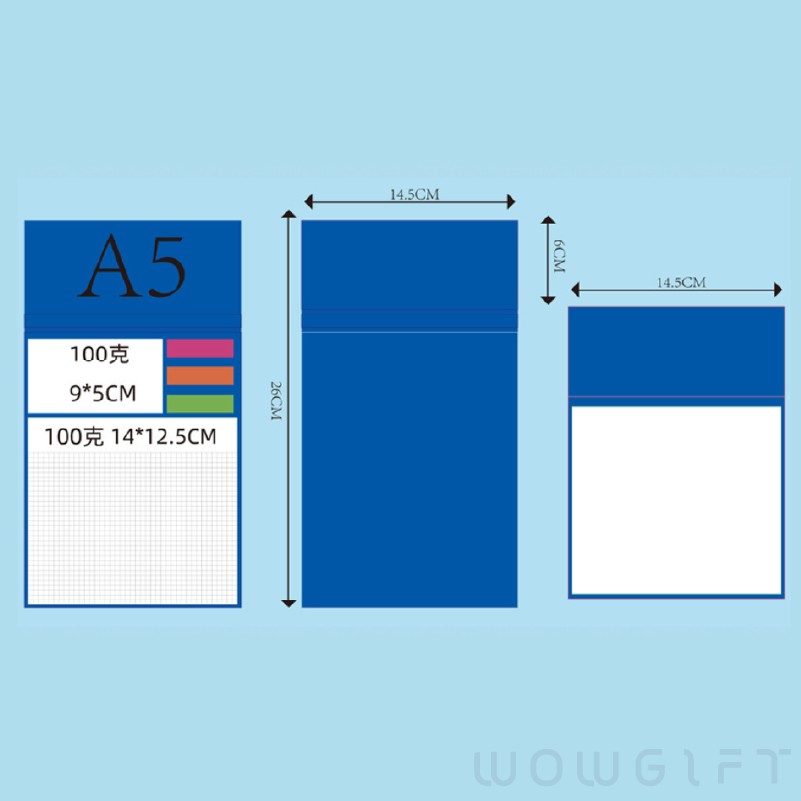 客製便利貼筆記本．A4 A5 商務便條紙
