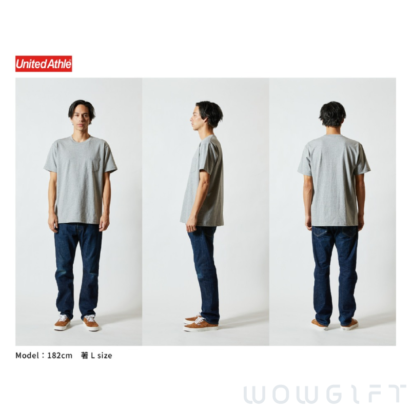 客製重磅口袋T-shirt．7.1oz純棉口袋Tee