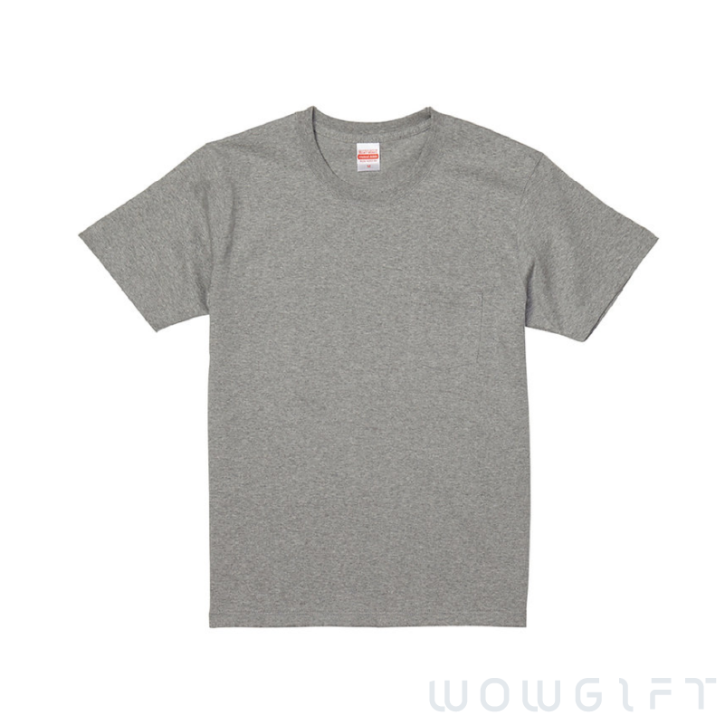 客製重磅口袋T-shirt．7.1oz純棉口袋Tee