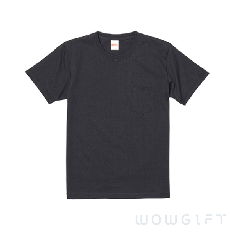 客製重磅口袋T-shirt．7.1oz純棉口袋Tee
