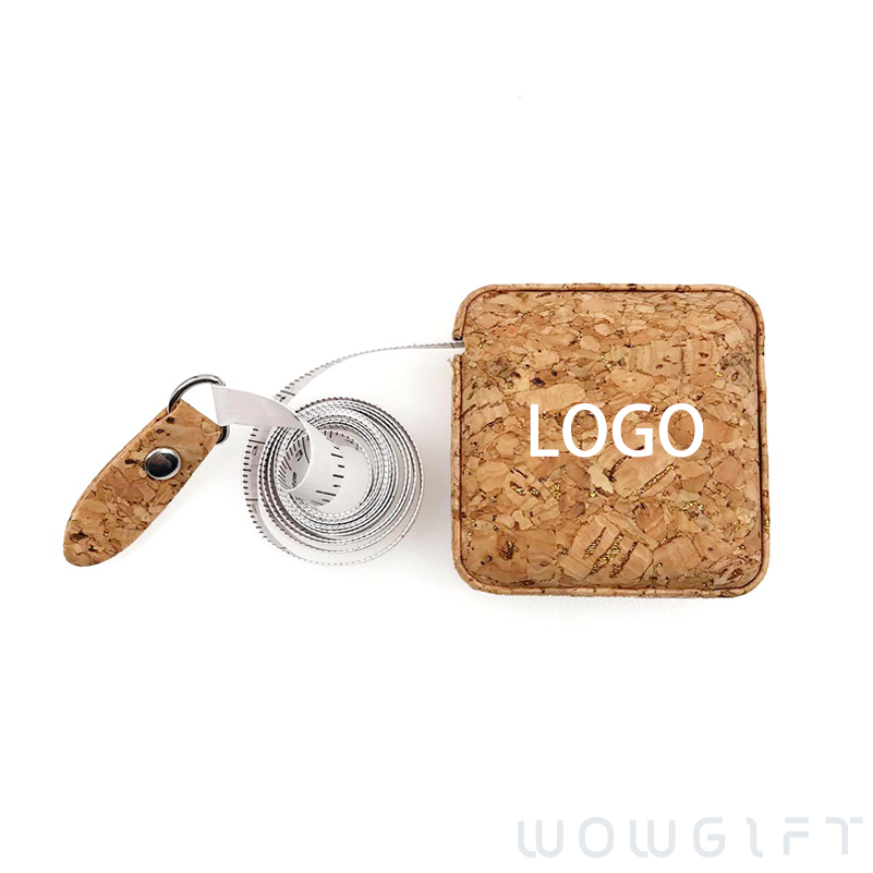 客製軟木捲尺．方形伸縮捲尺