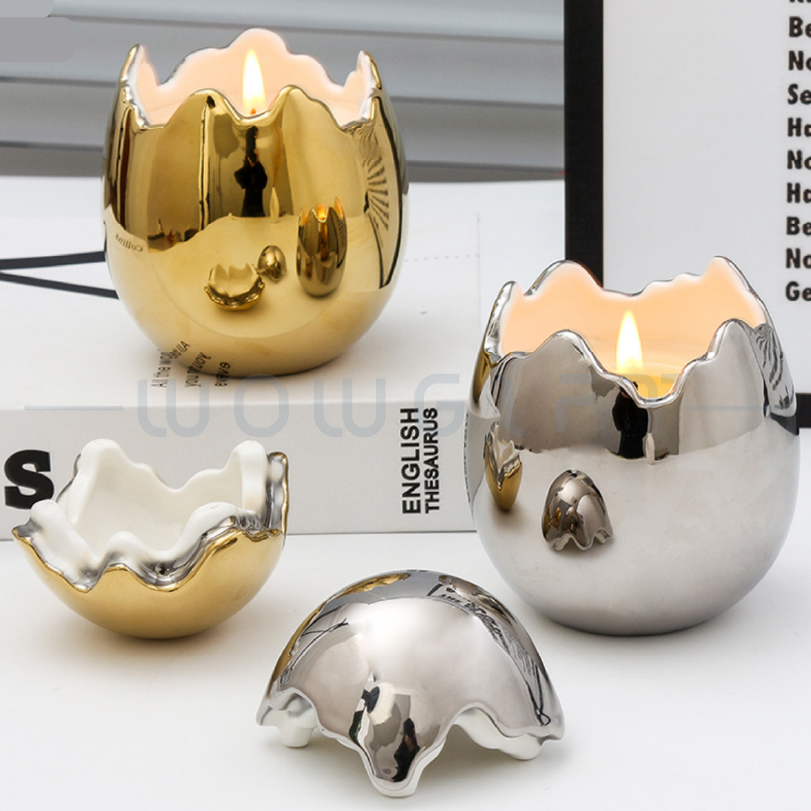 陶瓷香氛蠟燭杯客製．開模製作／多造型燭器．品牌香氛贈品