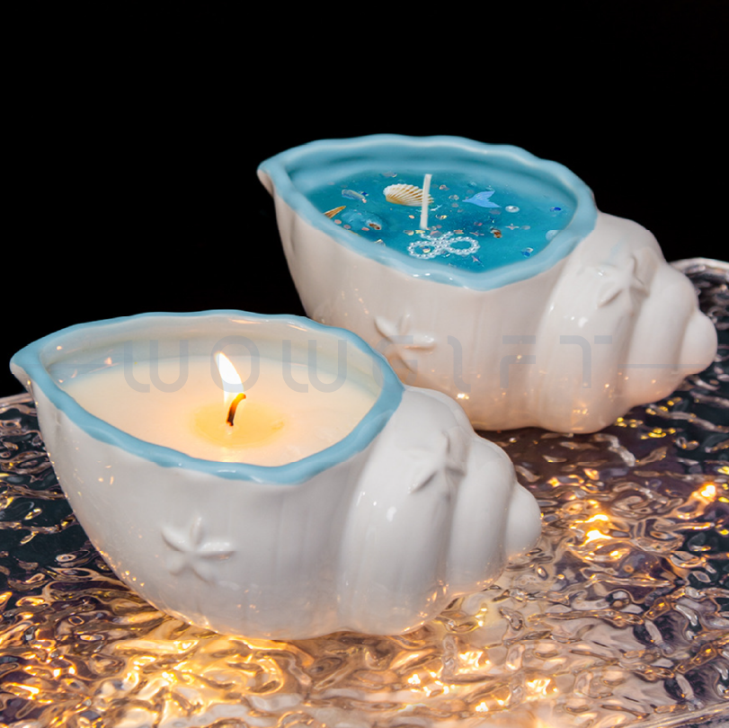 陶瓷香氛蠟燭杯客製．開模製作／多造型燭器．品牌香氛贈品