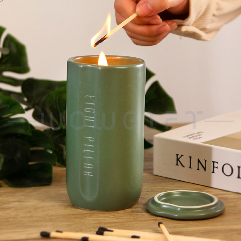 陶瓷香氛蠟燭杯客製．開模製作／多造型燭器．品牌香氛贈品