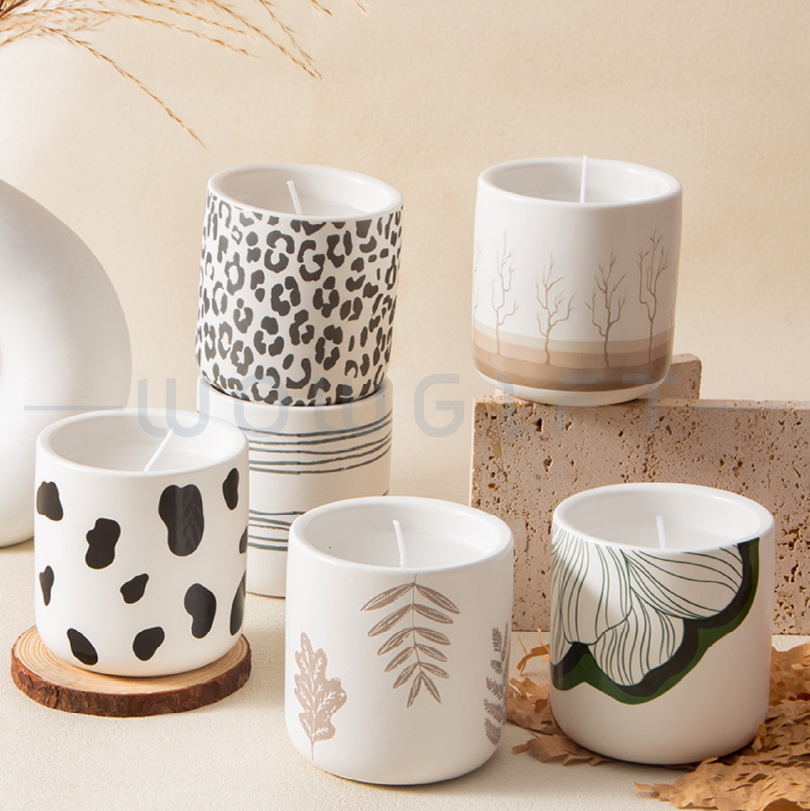 陶瓷香氛蠟燭杯客製．開模製作／多造型燭器．品牌香氛贈品