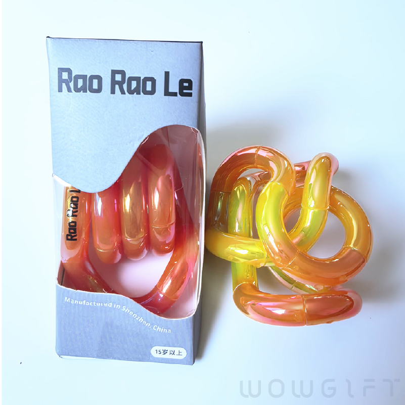 客製溫感變色扭扭樂．遇熱變色指尖玩具
