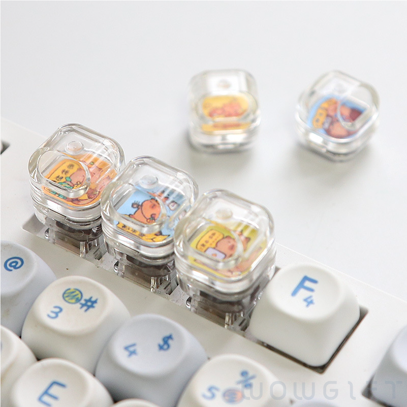 客製鍵帽印章．透明鍵帽造型印章
