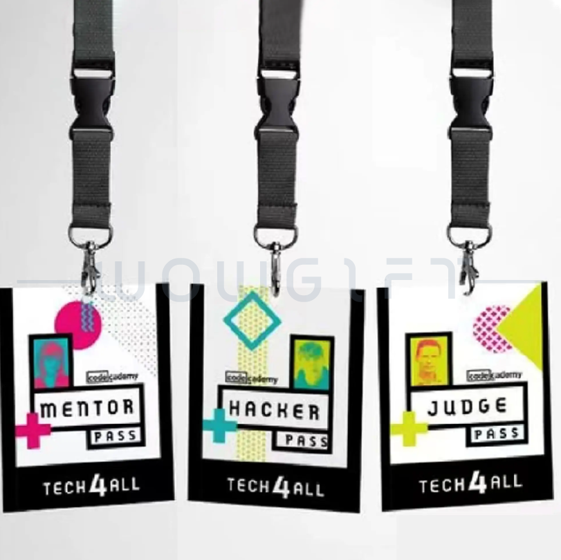 工作人員塑膠識別證 | PVC工作證