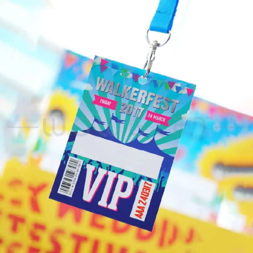 工作人員塑膠識別證 | PVC工作證