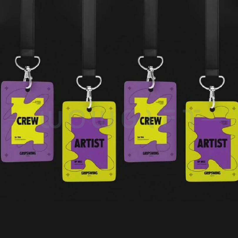 工作人員塑膠識別證 | PVC工作證