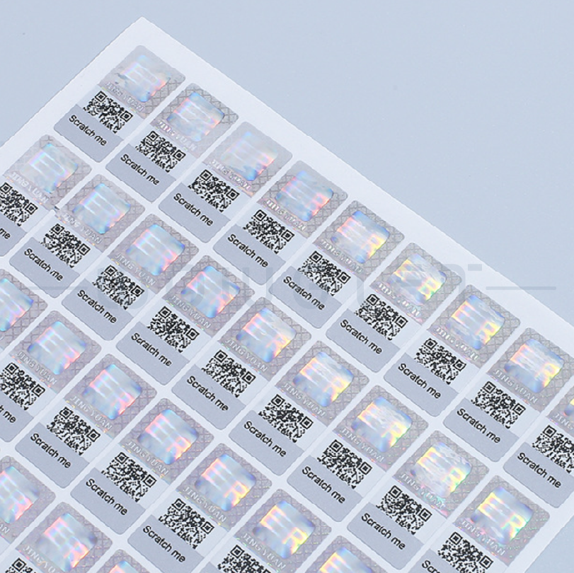 客製防偽標籤貼紙