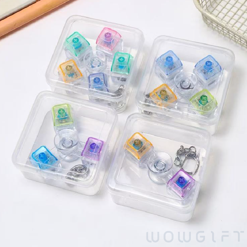 客製鍵帽指尖陀螺．機械軸旋轉舒壓玩具