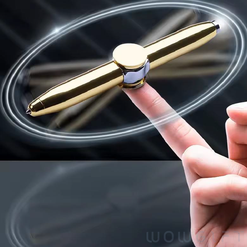 客製旋轉陀螺筆．辦公必備紓壓原子筆