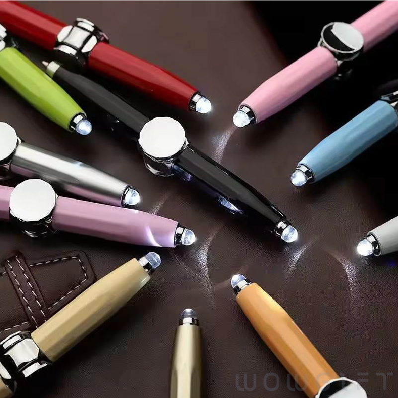 客製旋轉陀螺筆．辦公必備紓壓原子筆