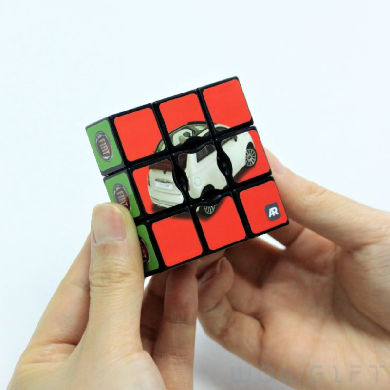 客製薄型魔術方塊．Rubiks EDGE 創意魔方