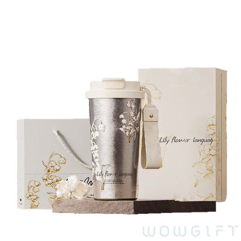 客製純鈦保溫杯．500ml純鈦內膽隨行杯