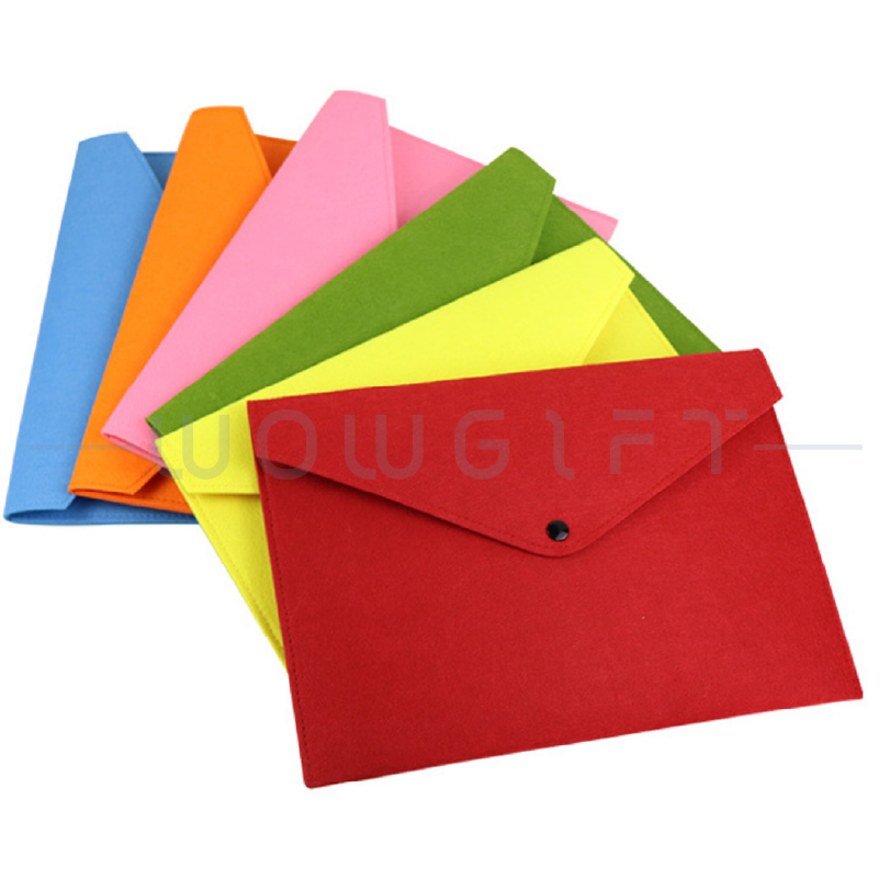 客製毛氈文件袋．A5/A4 收納袋