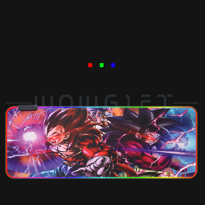 RGB電競炫彩發光滑鼠墊 | 客製桌墊