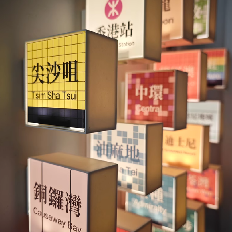 按鈕式磁鐵造型燈箱