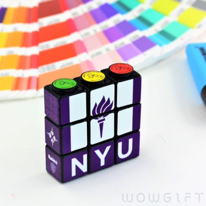 客製磁性魔術方塊筆套裝．Rubiks 磁吸益智拼圖