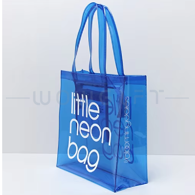 PVC彩色手提袋 | 客製防水購物袋