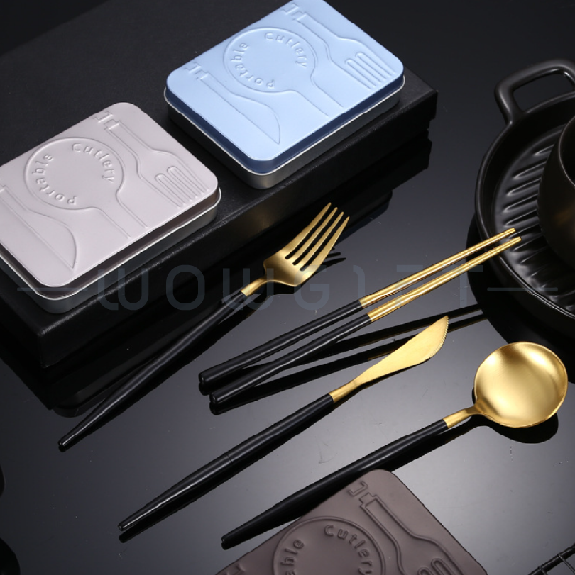 304不鏽鋼刀叉環保餐具