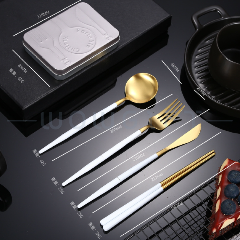 304不鏽鋼刀叉環保餐具