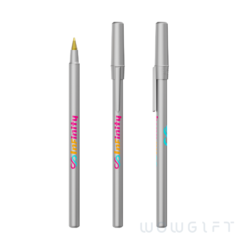 BIC® Round Stic 經典原子筆．西班牙製筆蓋式廣告筆