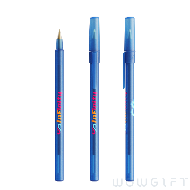 BIC® Round Stic 經典原子筆．西班牙製筆蓋式廣告筆