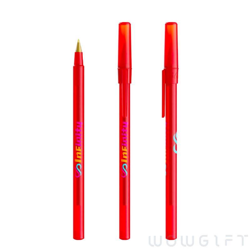 BIC® Round Stic 經典原子筆．西班牙製筆蓋式廣告筆