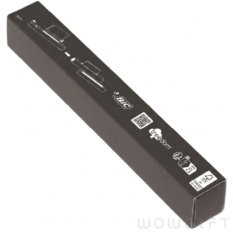 BIC® 比克金屬六角原子筆．Cristal Re New Black