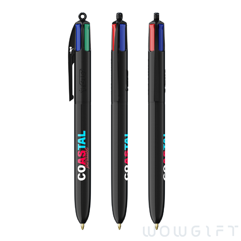 BIC® 比克98%再生塑膠四色筆．4 Colours ECO