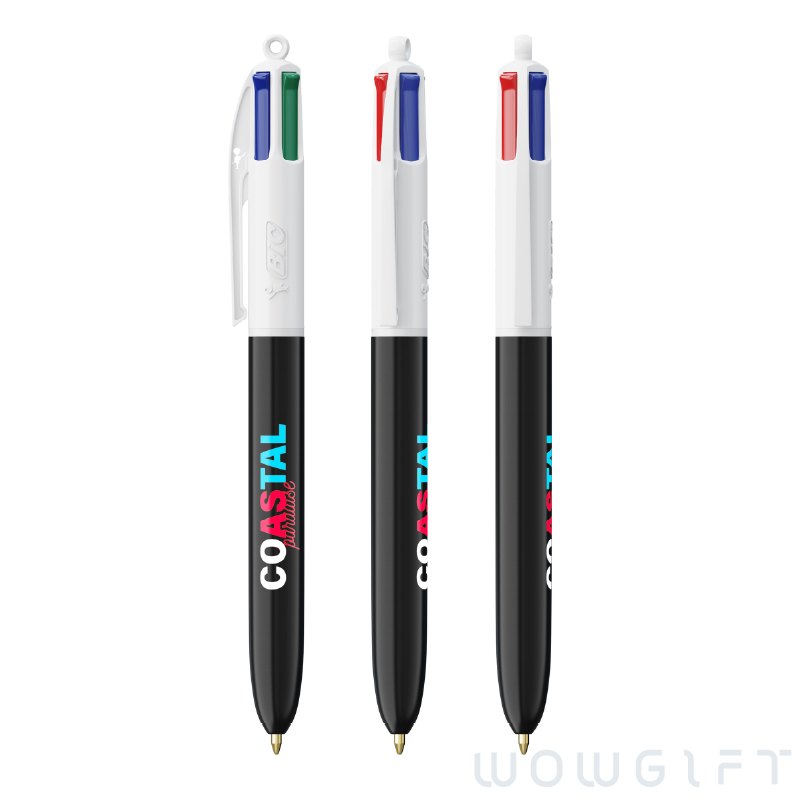 BIC® 比克98%再生塑膠四色筆．4 Colours ECO