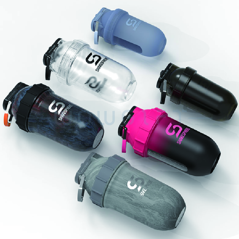 Tritan健身搖搖杯｜雙層不鏽鋼