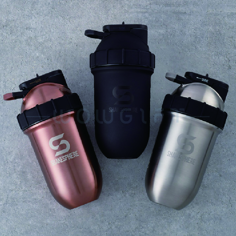 Tritan健身搖搖杯｜雙層不鏽鋼