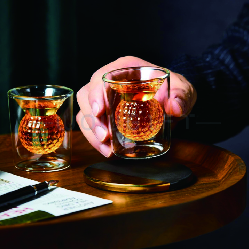 不倒翁威士忌酒杯