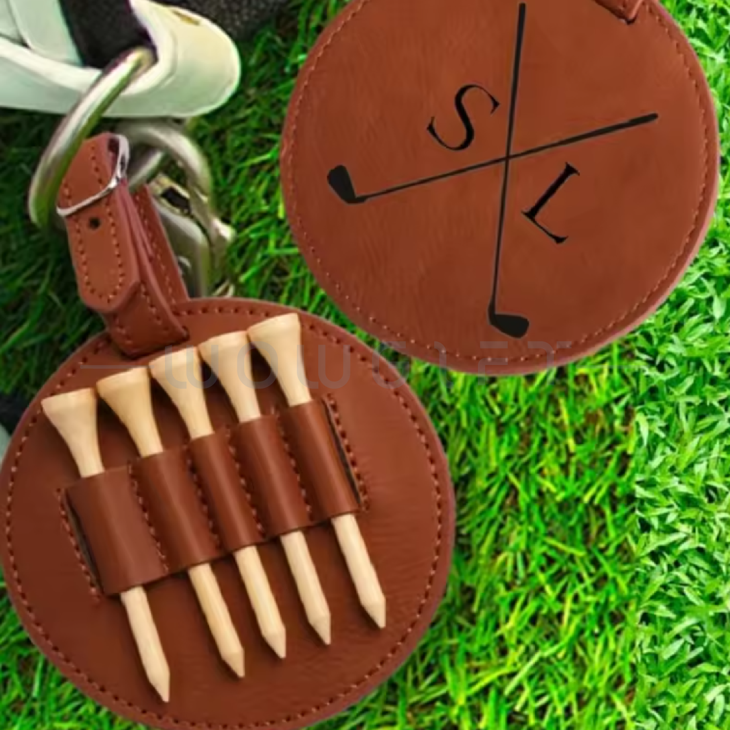 高爾夫球球座收納