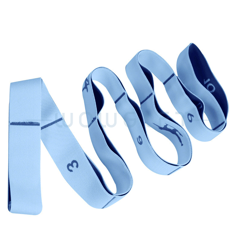 多段瑜珈伸展帶｜健身彈力帶