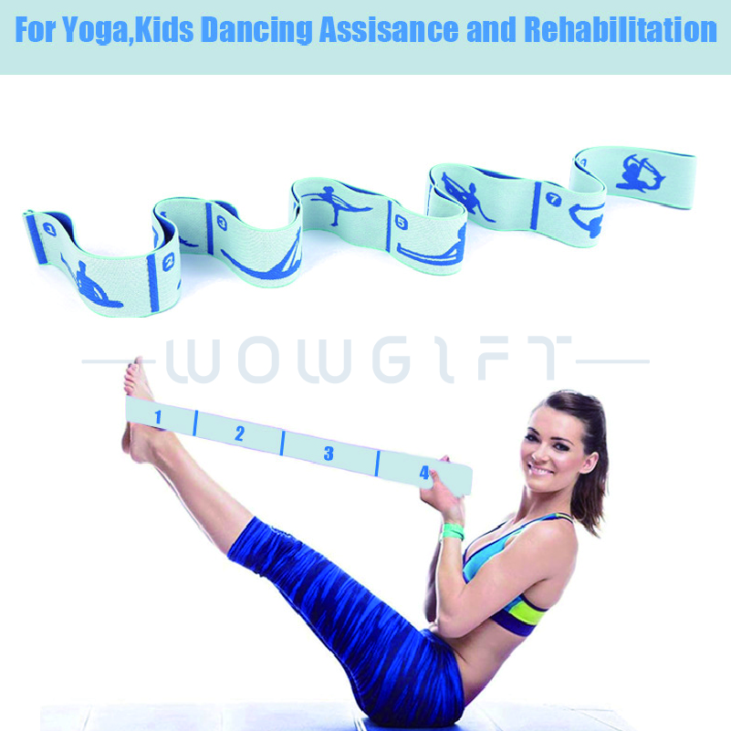 多段瑜珈伸展帶｜健身彈力帶